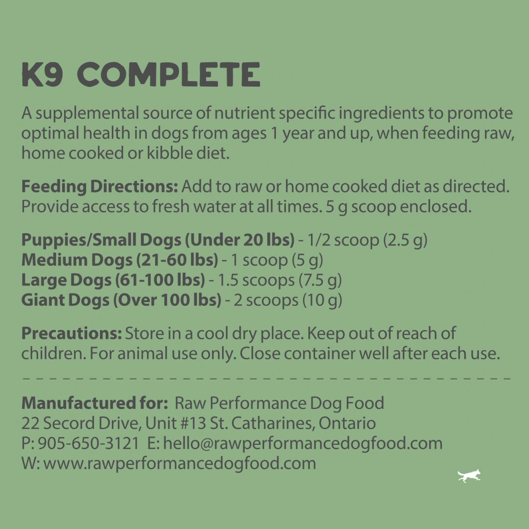 K9 Complete Health