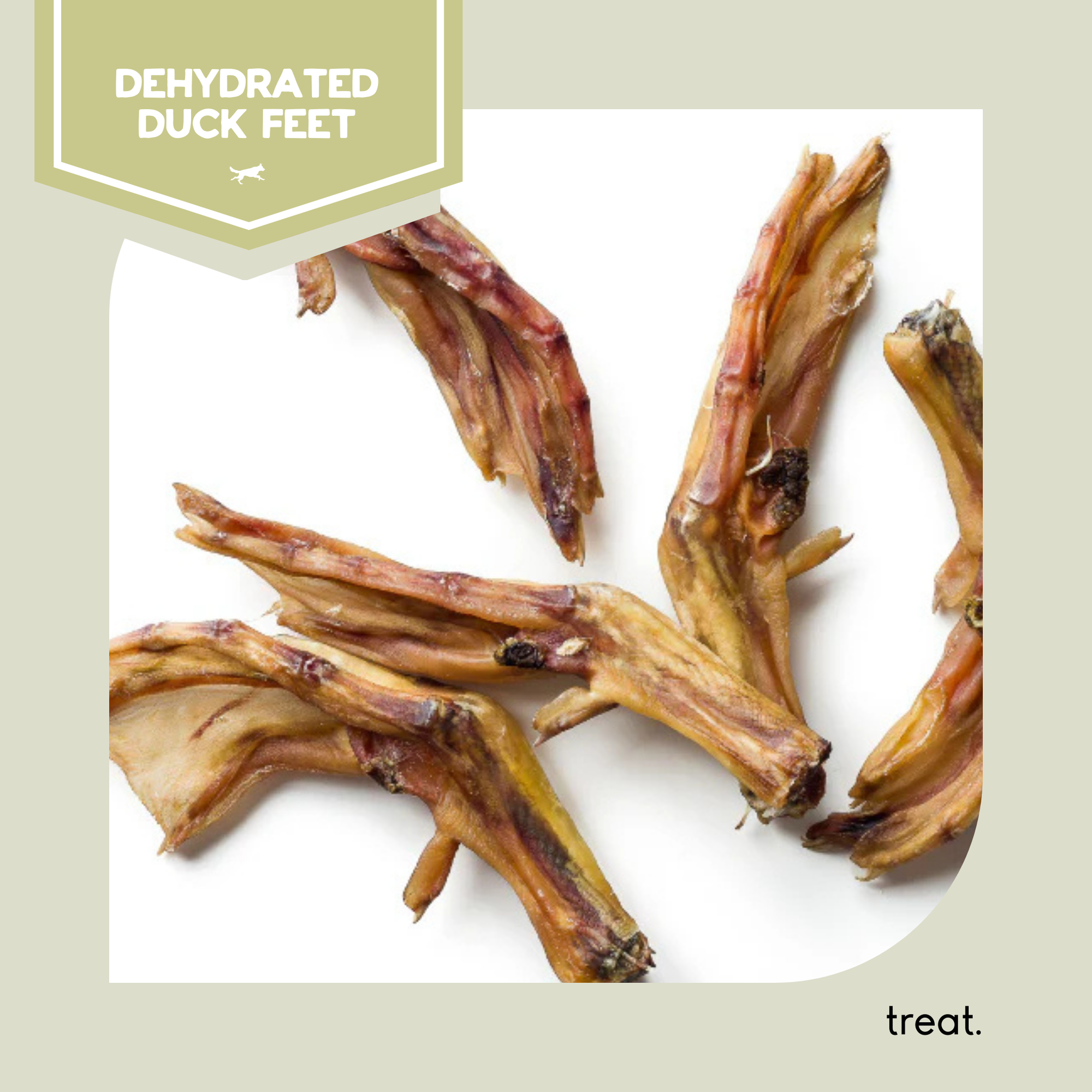 Dehydrated Duck Feet