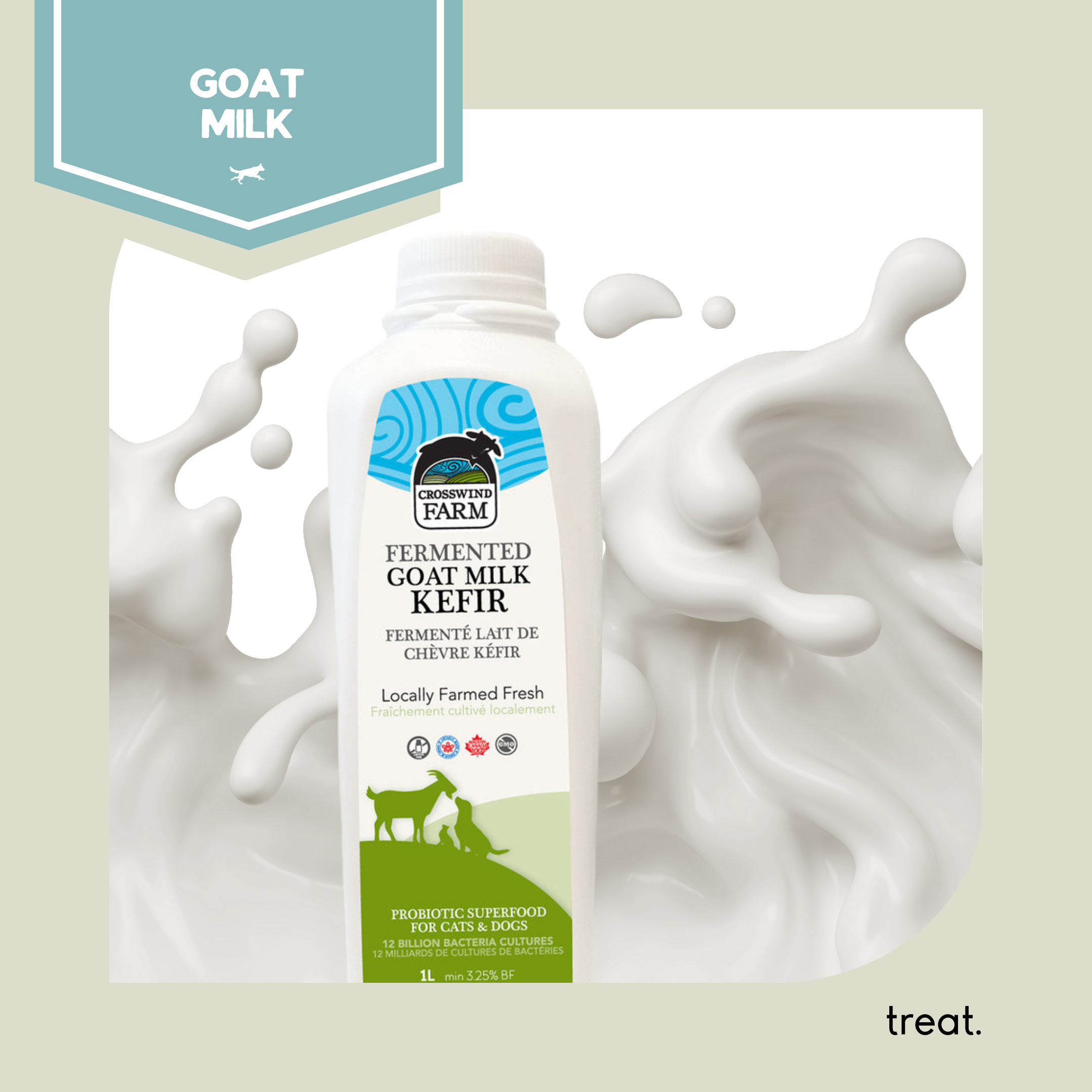 Crosswind Farms Kefir Raw Performance Dog Food