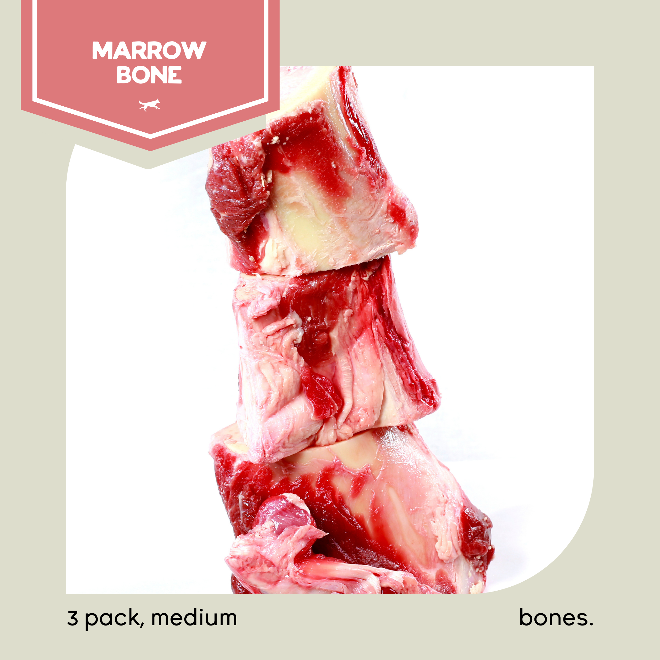 Raw Beef Marrow Bones Raw Recreational Bones For Dogs Primal Raw