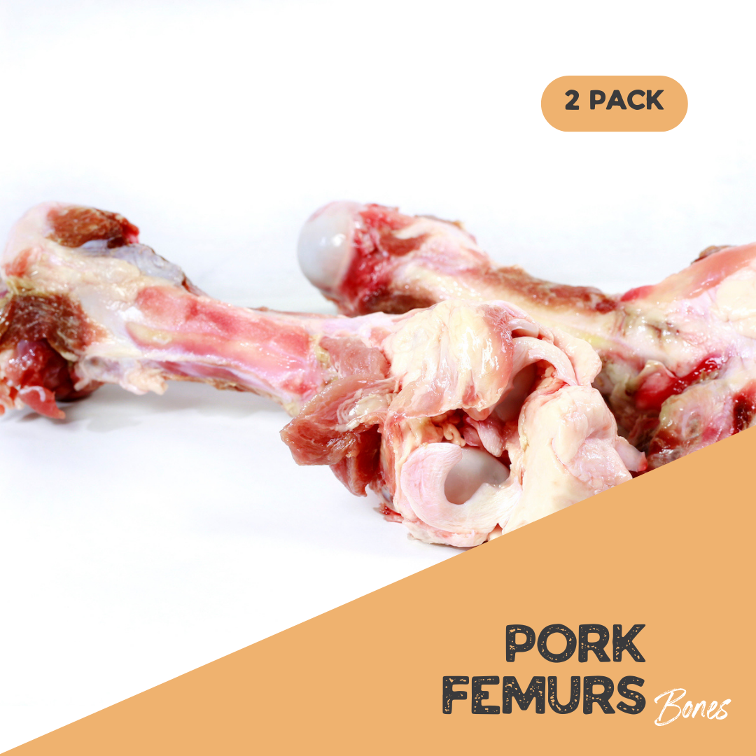 Are pork femur bones ok for dogs online