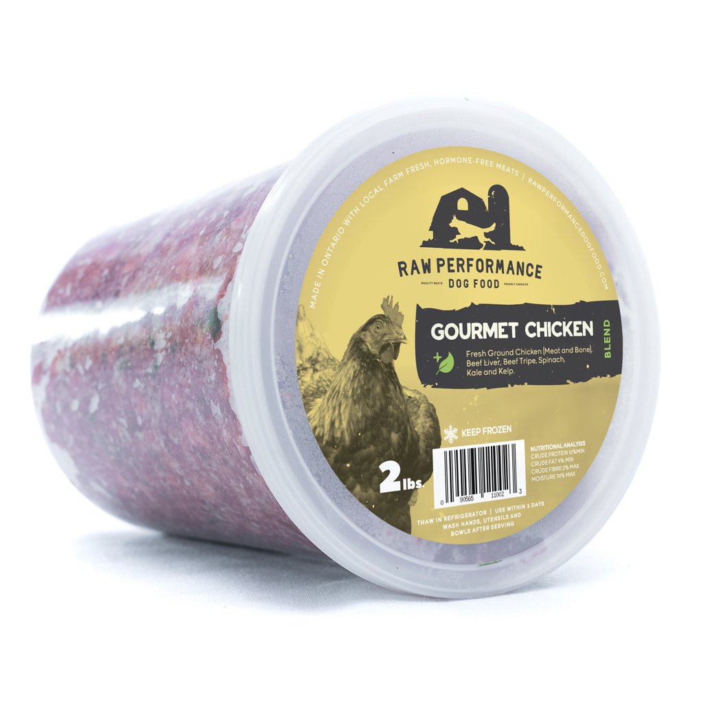 Gourmet Chicken Raw Dog Food Delivery Ontario Raw Performance
