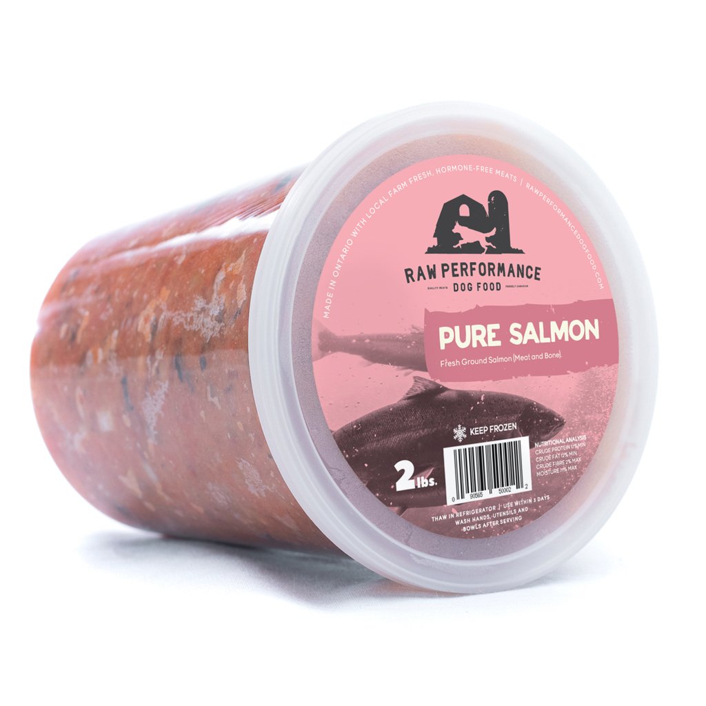 Pure Salmon Raw Dog Food Delivery Ontario Raw Performance Dog Food