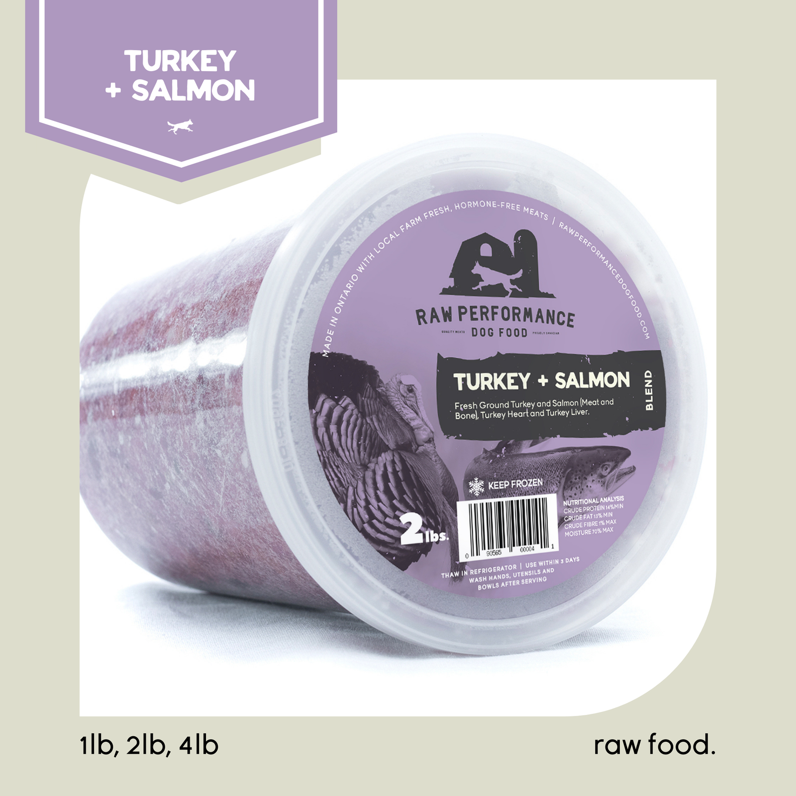 Turkey + Salmon Blend